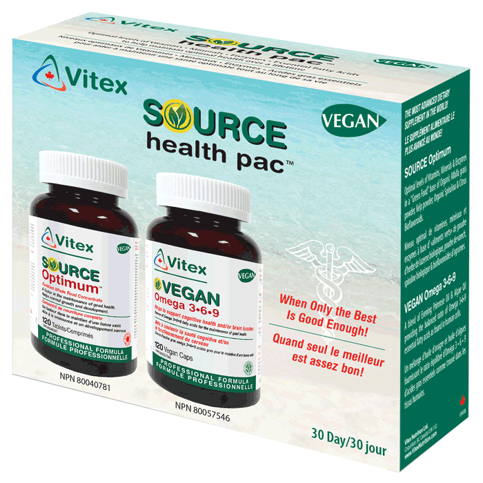 Source Vegan Health Pac
